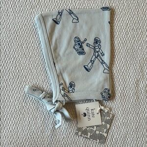 NWT Kate Quinn Baby Elf Hat with Robot Print